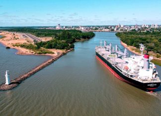 Llegan tres buques para cargar en puertos entrerrianos