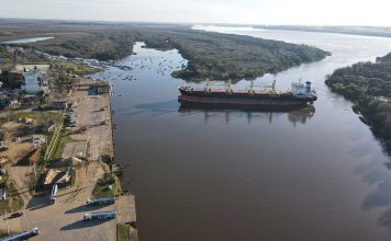 Nueva exportación desde el puerto de Concepción del Uruguay