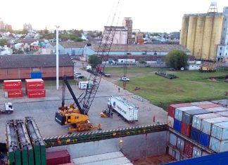 Se licitó la compra de una grúa para el puerto de Concepción del Uruguay