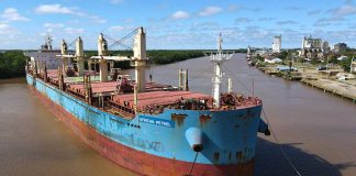 Comenzó un nuevo embarque en el Puerto de Concepción del Uruguay