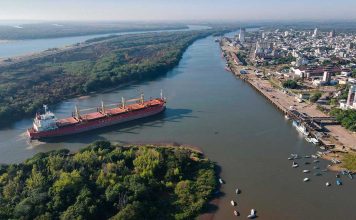 Argentina autorizará el estudio para el dragado a 34 pies del río Uruguay