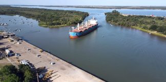 El Puerto Concepción del Uruguay recibió tres buques en 15 días