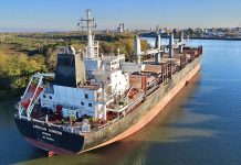 Continúan las exportaciones desde el puerto de Concepción del Uruguay