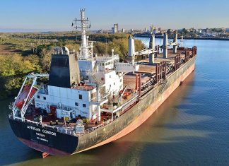 Continúan las exportaciones desde el puerto de Concepción del Uruguay