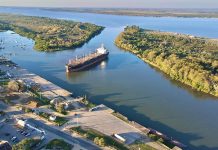 Continúan las exportaciones desde el puerto de Concepción del Uruguay