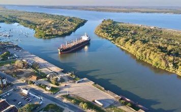 Continúan las exportaciones desde el puerto de Concepción del Uruguay
