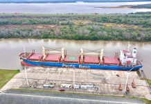 Comenzó otra exportación desde el puerto de Concepción del Uruguay
