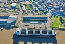 El puerto operó con cuatro buques en quince días, y se esperan dos más