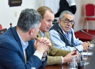 Bordet y autoridades uruguayas impulsan llevar navegabilidad del río Uruguay a los 34 pies para potenciar el desarrollo