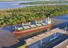 Arribó el primer buque del año 2024 al puerto de Concepción del Uruguay