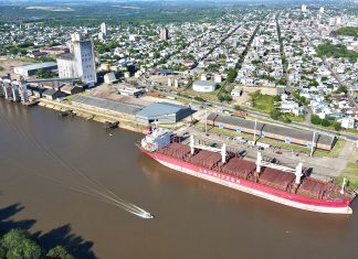 Se suman las exportaciones desde los puertos entrerrianos