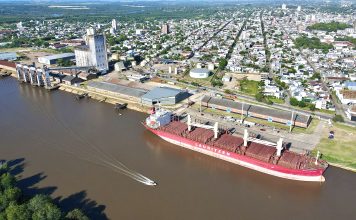 Se suman las exportaciones desde los puertos entrerrianos