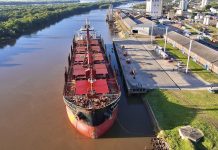 El puerto de Concepción del Uruguay sostiene su ritmo exportador
