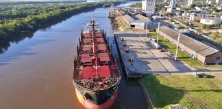 El puerto de Concepción del Uruguay sostiene su ritmo exportador