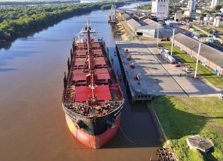El puerto de Concepción del Uruguay sostiene su ritmo exportador