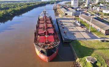 El puerto de Concepción del Uruguay sostiene su ritmo exportador