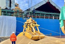 Primera exportación de harina de soja sustentable desde un puerto entrerriano