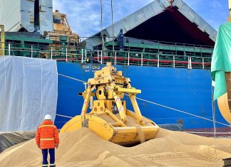 Primera exportación de harina de soja sustentable desde un puerto entrerriano