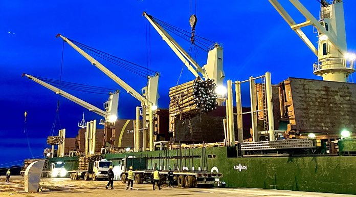 El Puerto de Concepción del Uruguay suma 350.000 toneladas exportadas en 2024