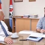 El desarrollo portuario y el dragado en la agenda del Presidente del Ente Portuario y el Intendente de Concepción del Uruguay