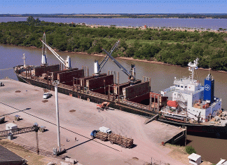 Cargó el primer buque del año en Concepción del Uruguay, y el viernes ingresa el segundo