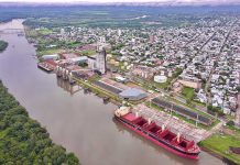 Nueva exportación desde el Puerto de Concepción del Uruguay
