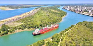 Llega un nuevo buque y continúan las exportaciones desde el puerto de Concepción del Uruguay