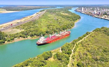 Llega un nuevo buque y continúan las exportaciones desde el puerto de Concepción del Uruguay