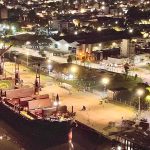 El Puerto estrena iluminación LED con la llegada de un nuevo Buque