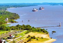 El puerto operó con tres buques en 15 días