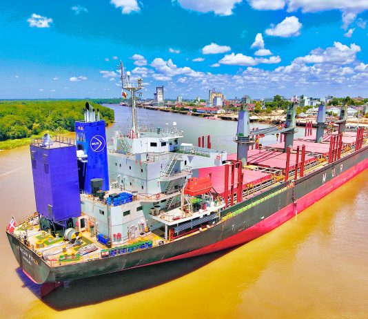 Intensa actividad en el puerto de Concepción del Uruguay