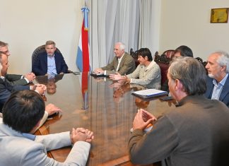 Frigerio se reunió con autoridades de ACA para analizar inversiones y logística productiva en la provincia