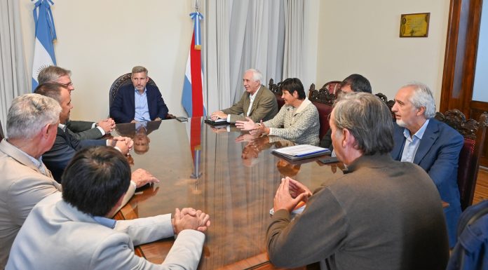 Frigerio se reunió con autoridades de ACA para analizar inversiones y logística productiva en la provincia