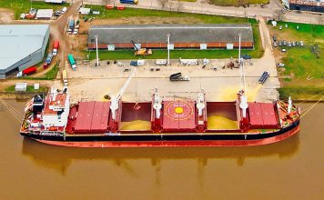 Se concretó una nueva exportación de harina de soja genéticamente no modificada