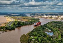 Ingresó otro buque al puerto y comenzó una nueva exportación desde Concepción del Uruguay