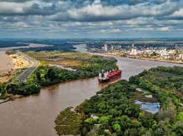 Ingresó otro buque al puerto y comenzó una nueva exportación desde Concepción del Uruguay