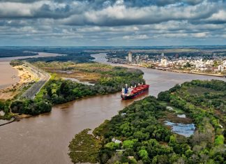 Ingresó otro buque al puerto y comenzó una nueva exportación desde Concepción del Uruguay