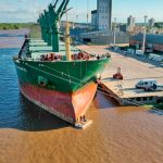 Termina otra exportación de alimento balanceado e ingresa un nuevo buque
